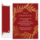 Gorgeous Foil Wreath Invitations Image 4 of 6